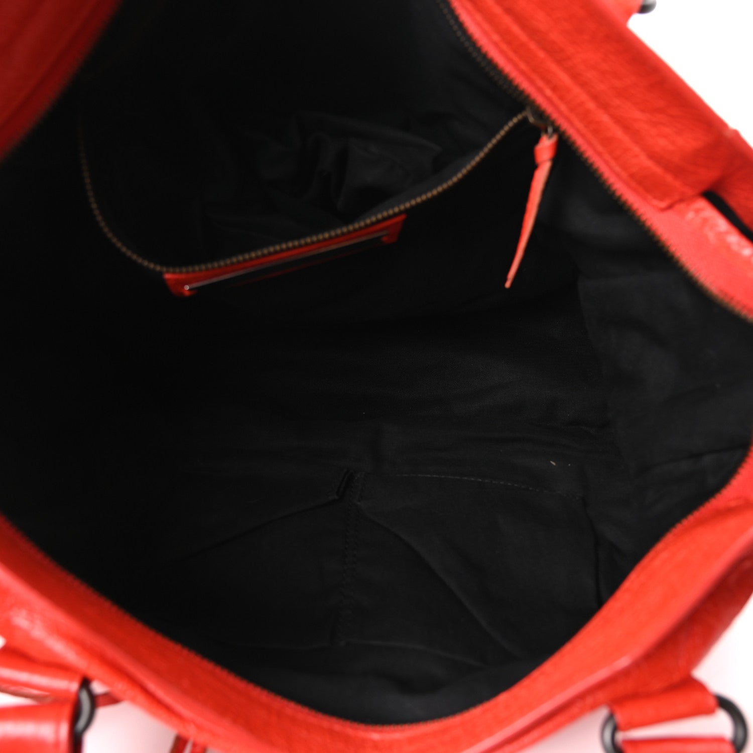 Balenciaga Agneau Classic Hardware City Rouge Coquelicot Rouge Braise 6 of 11