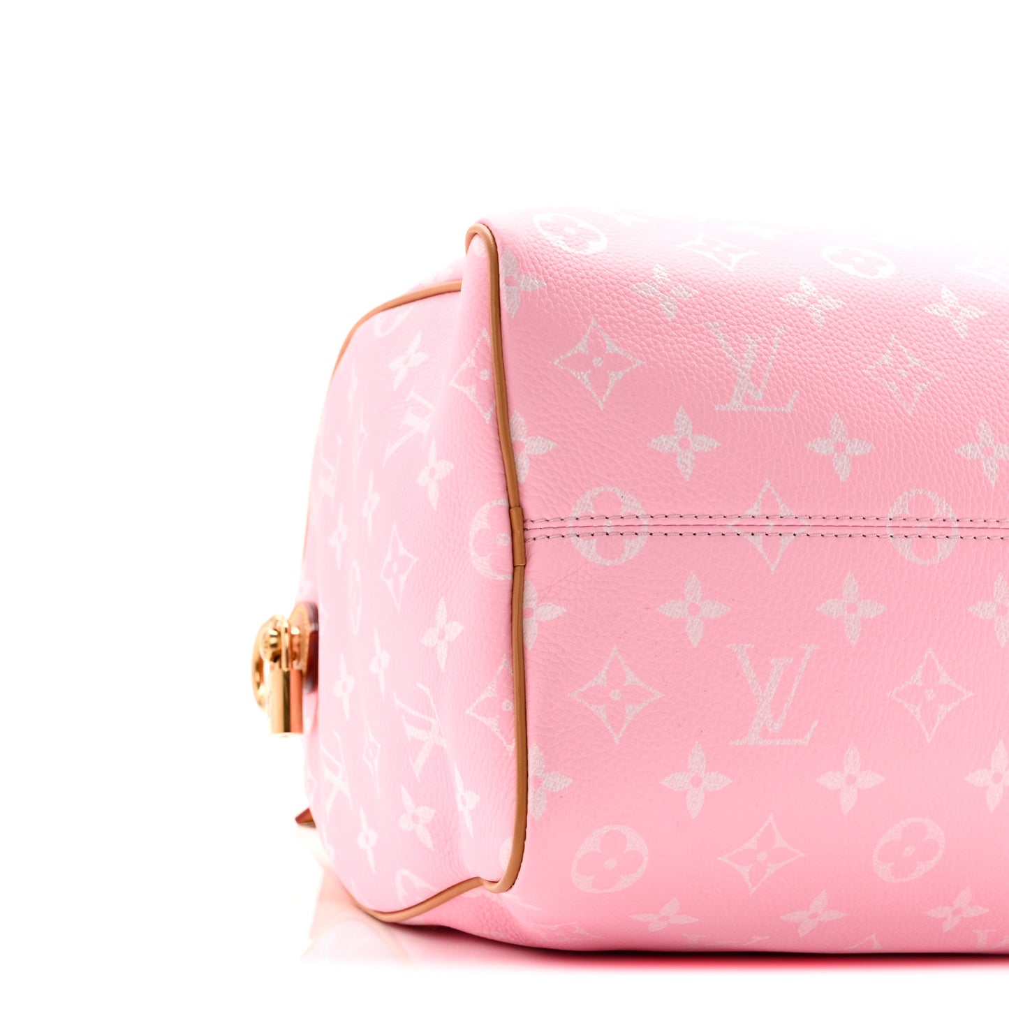 Calfskin Monogram Speedy P9 Bandouliere 30 Candy