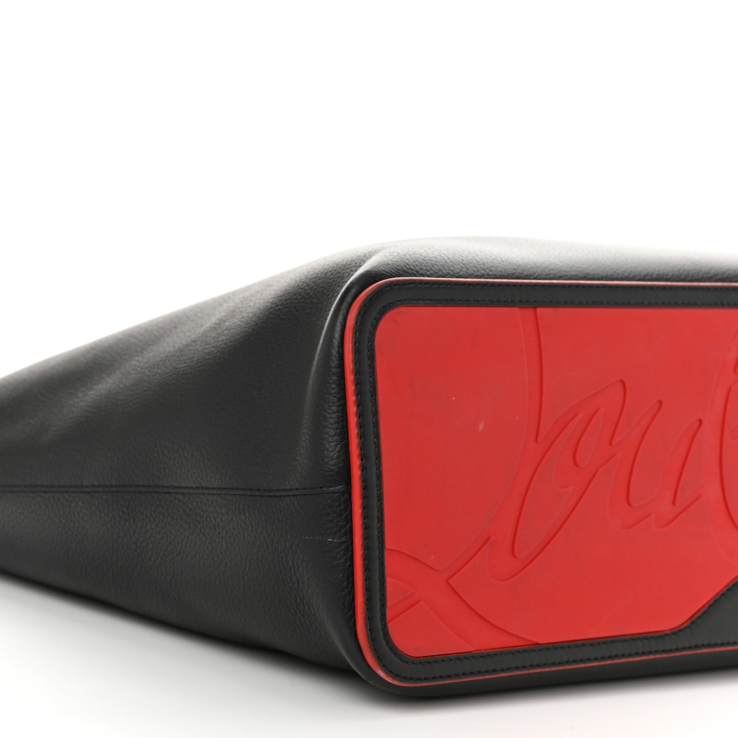 Calfskin Spikes East West Cabata Tote Black