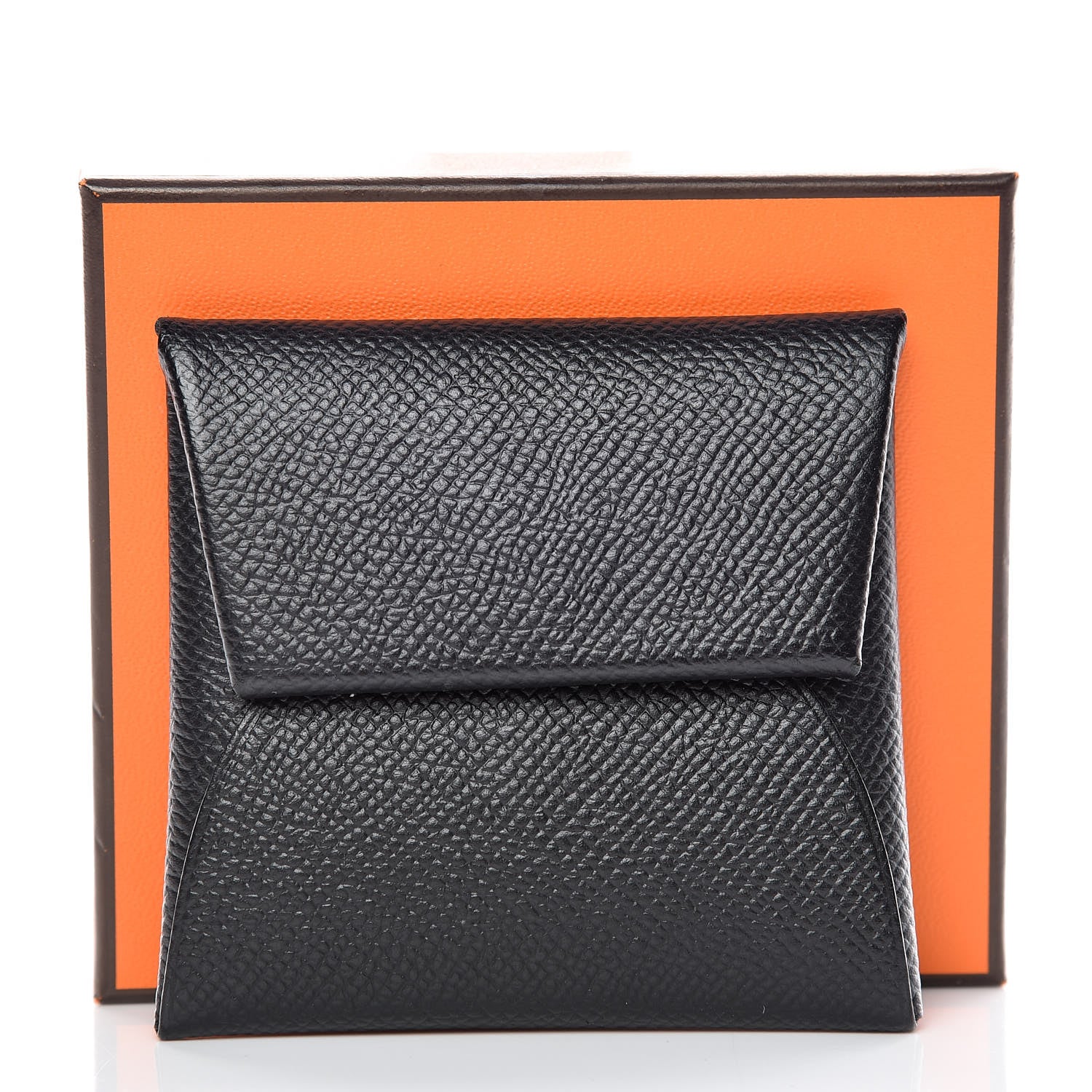 Hermes Epsom Bastia Coin Purse Black 8 of 8