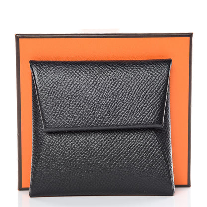 Hermes Epsom Bastia Coin Purse Black 8 of 8