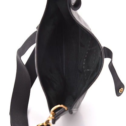 Hermes Taurillon Clemence Evelyne III PM Black 9 of 10