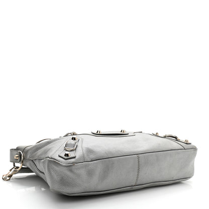 Balenciaga Pearlescent Goatskin Classic Palladium Hardware First Gris Gris Light 8 of 25