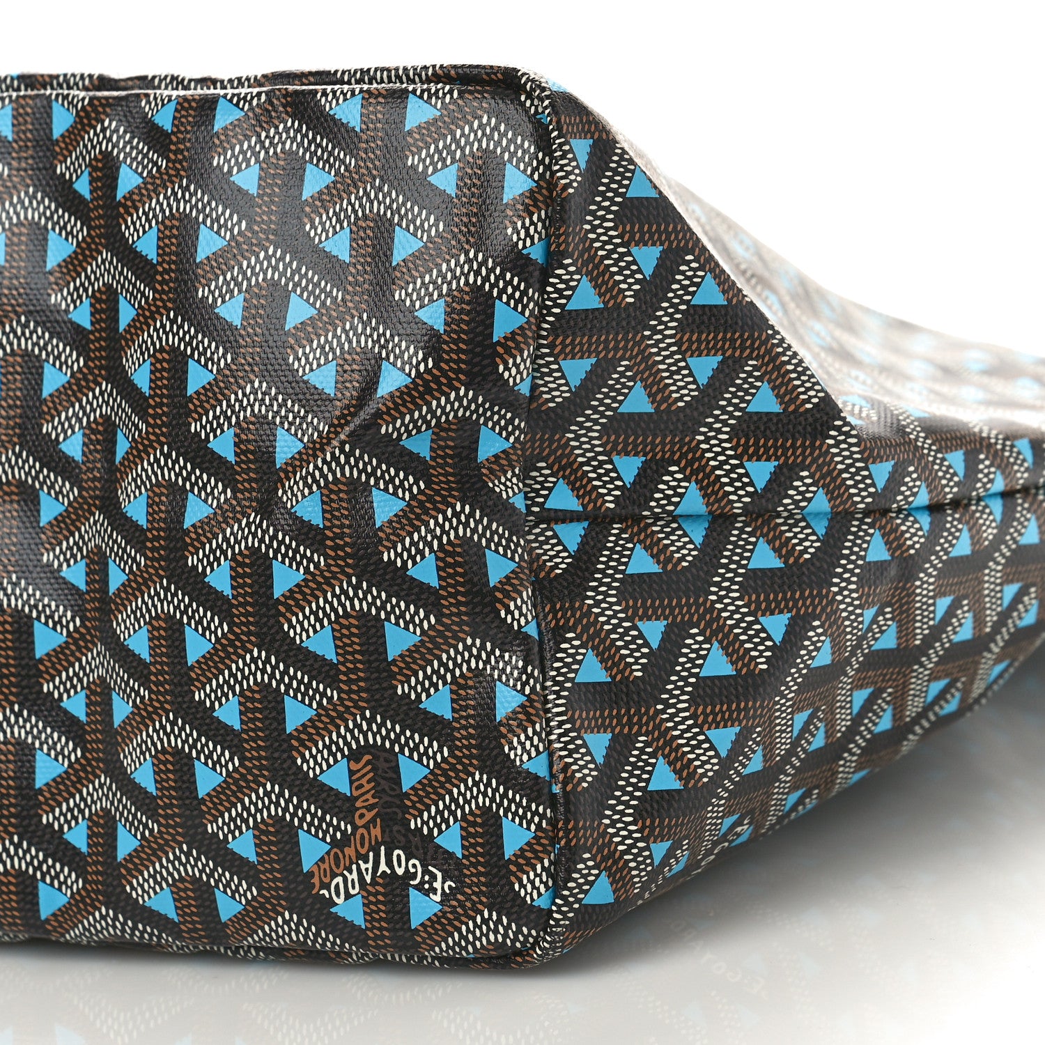 Goyard Goyardine Saint Louis Claire Voie PM Black Blue 8 of 8