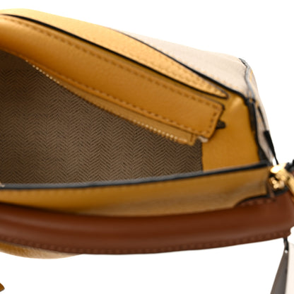 Loewe Calfskin Mini Puzzle Bag Mustard Tan 5 of 11