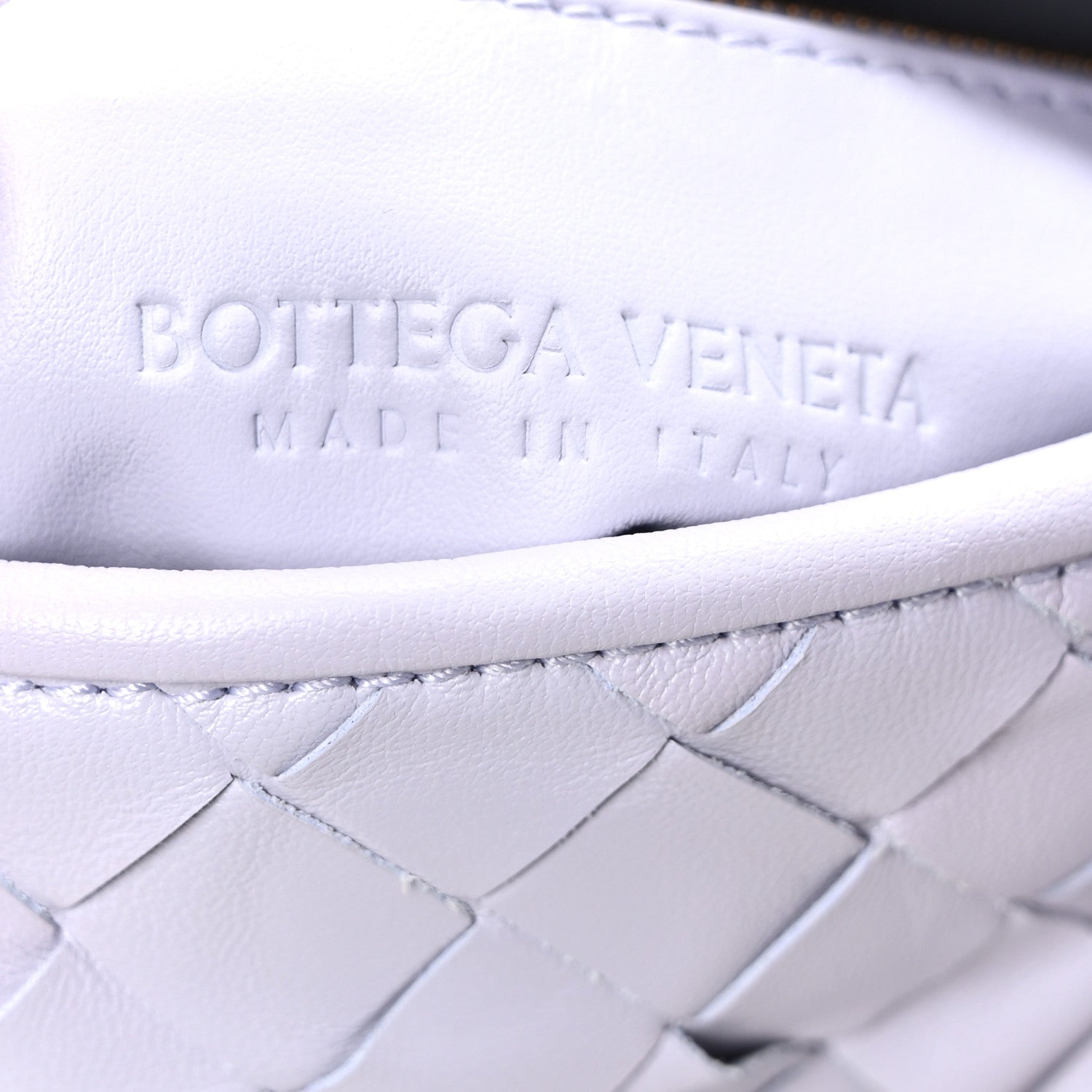 Bottega Veneta Calfskin Intrecciato Small Hop Oyster Lilac 6 of 9