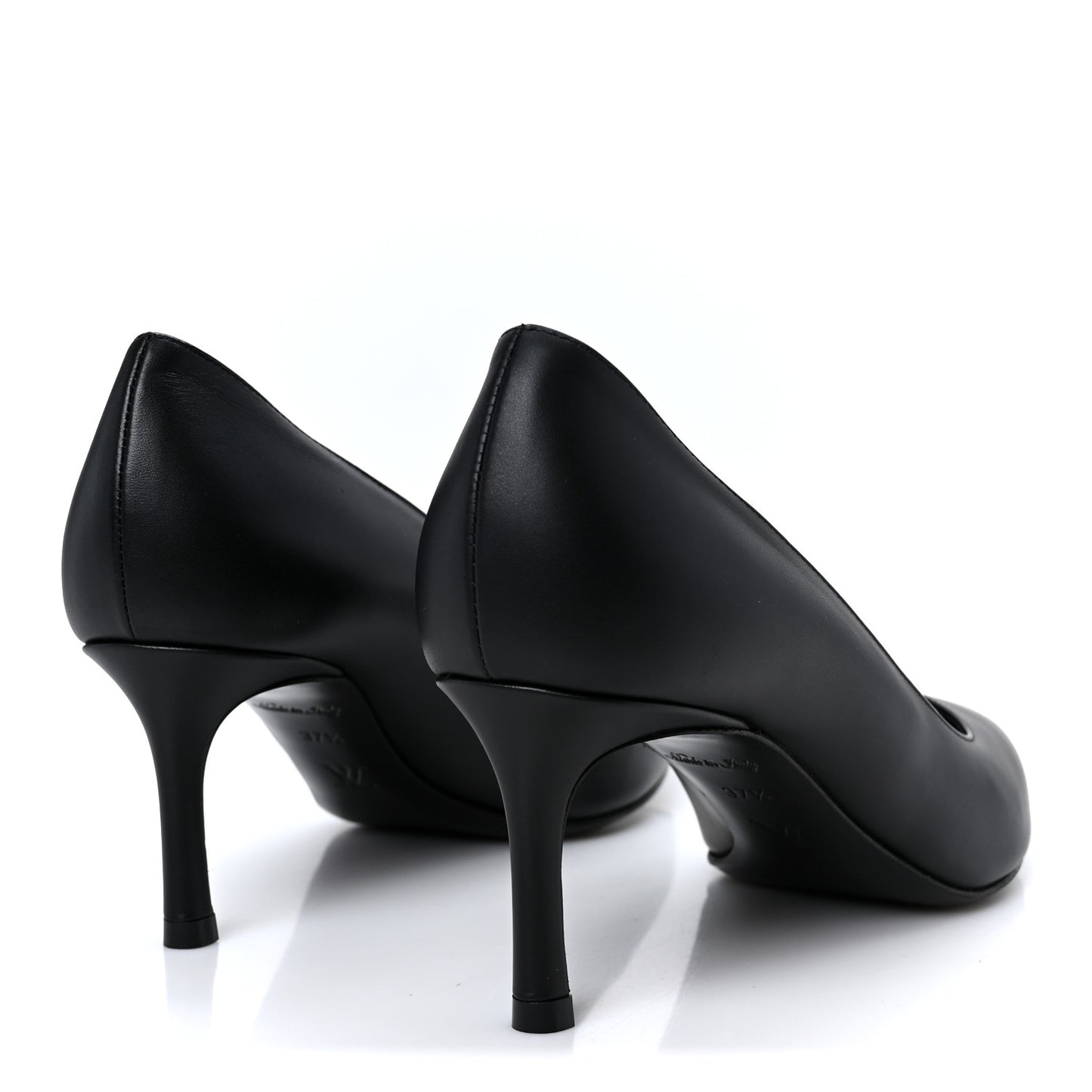 Calfskin Cherie Pumps 37.5 Black