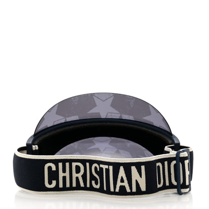 Christian Dior Mirrored DiorClub1 Sun Visor Black 5 of 8