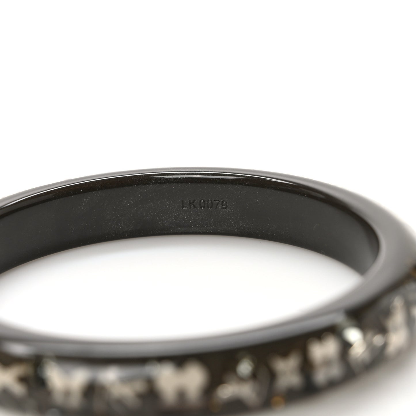 Resin Swarovski Bracelet Medium PM Grey