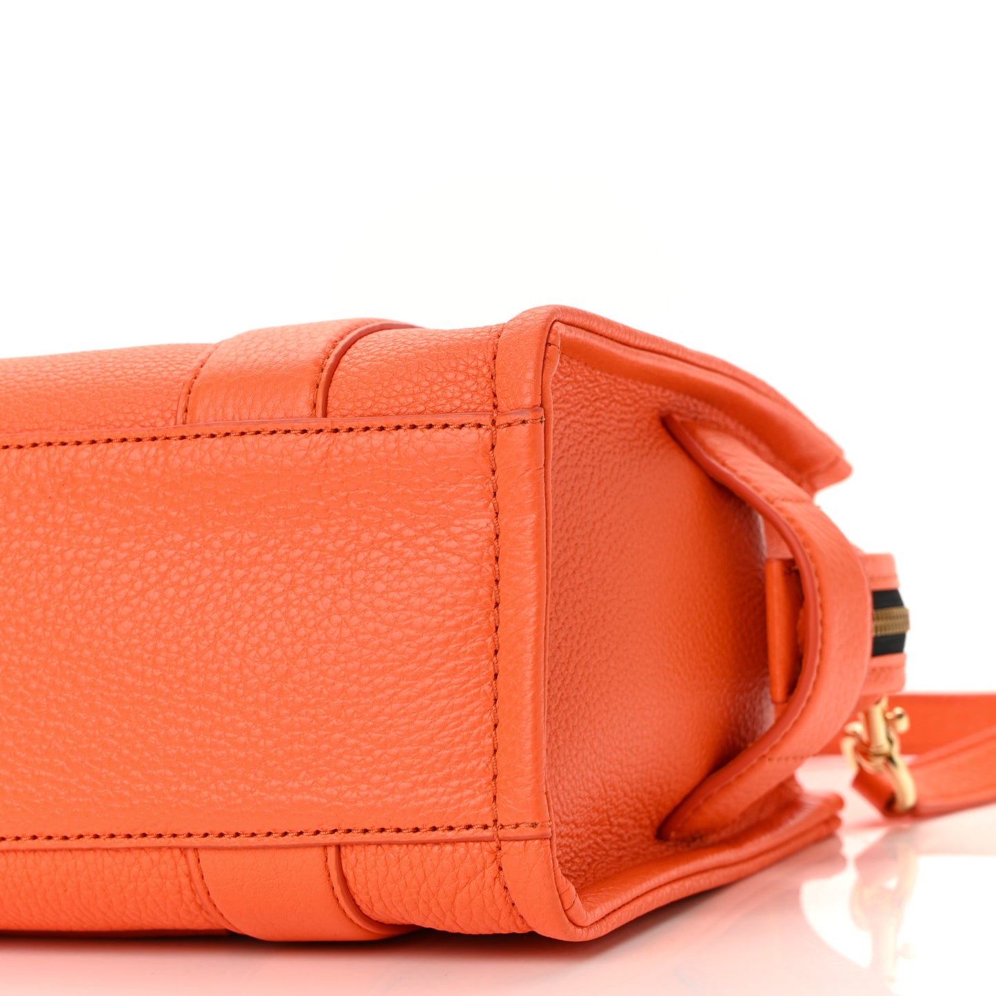 Grained Calfskin Small The Tote Bag Dragon Fire