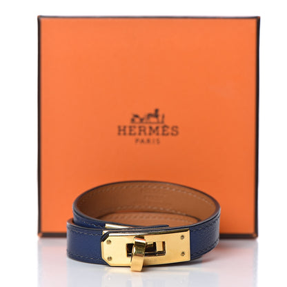 Hermes Swift Kelly Double Tour Bracelet XS Bleu Saphir 7 of 7