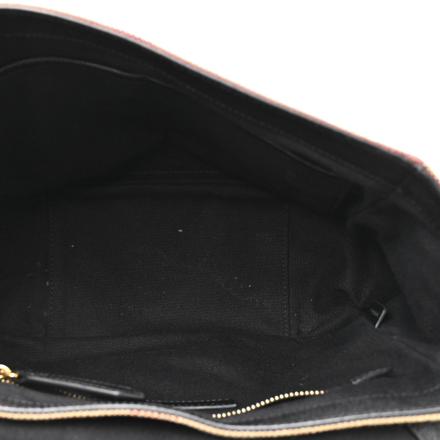 Burberry Canvas Mega Check Small Baildon Messenger Bag Black 5 of 12