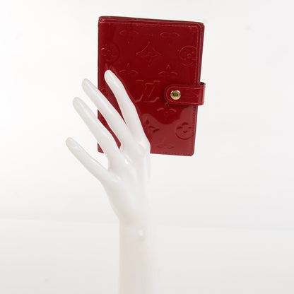 Louis Vuitton Vernis Small Ring Agenda Cover Pomme D'Amour 2 of 8