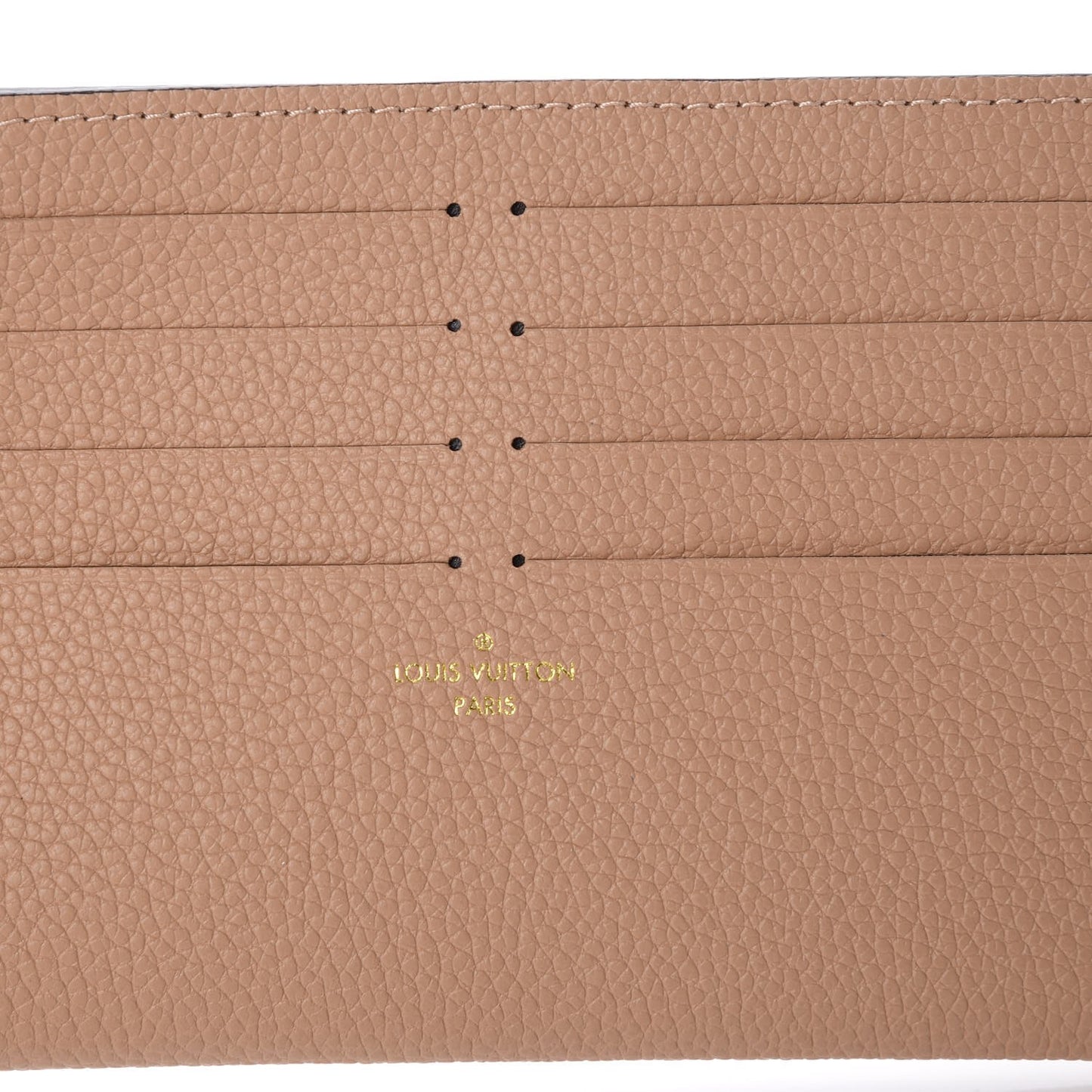 Calfskin Felicie Card Holder Insert Papyrus