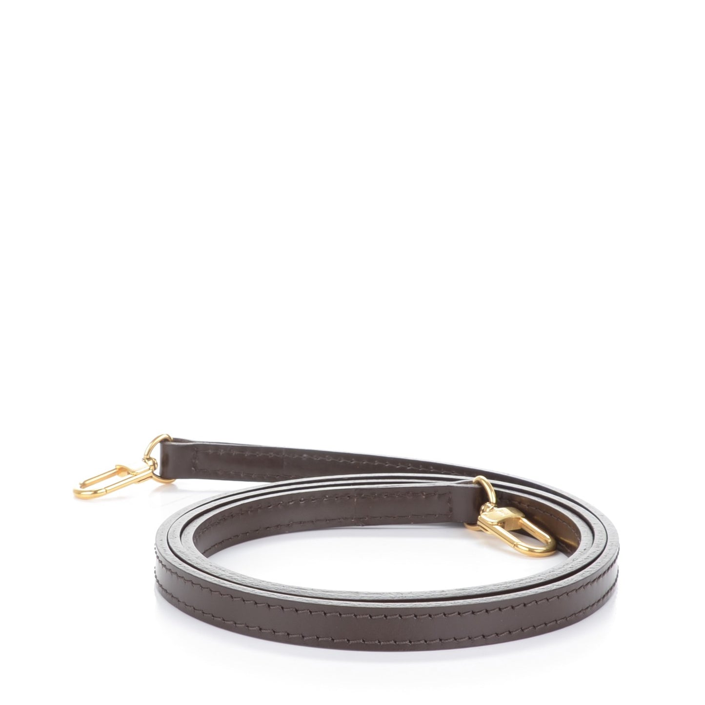 Calfskin 12mm Shoulder Strap Brown