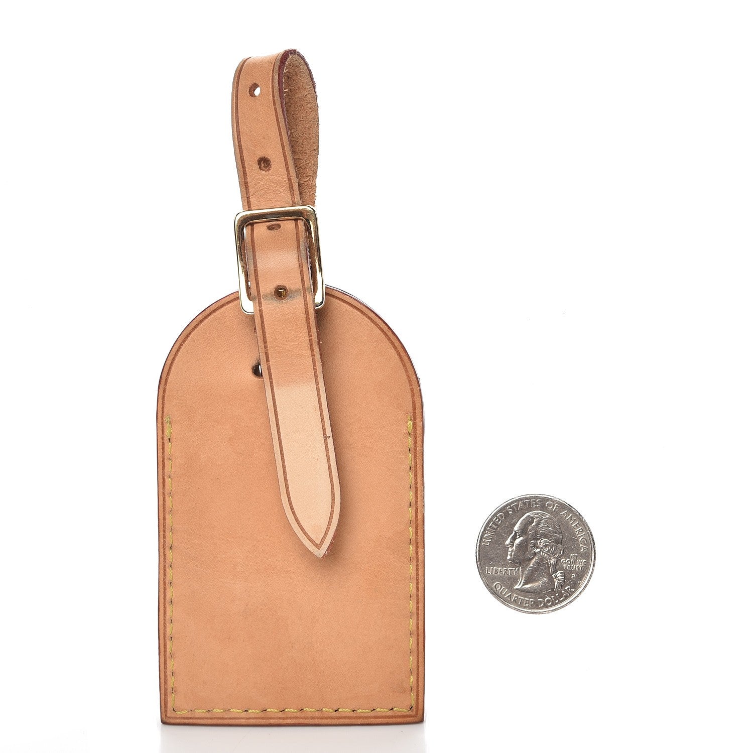 Louis Vuitton Vachetta Luggage Tag 2 of 3