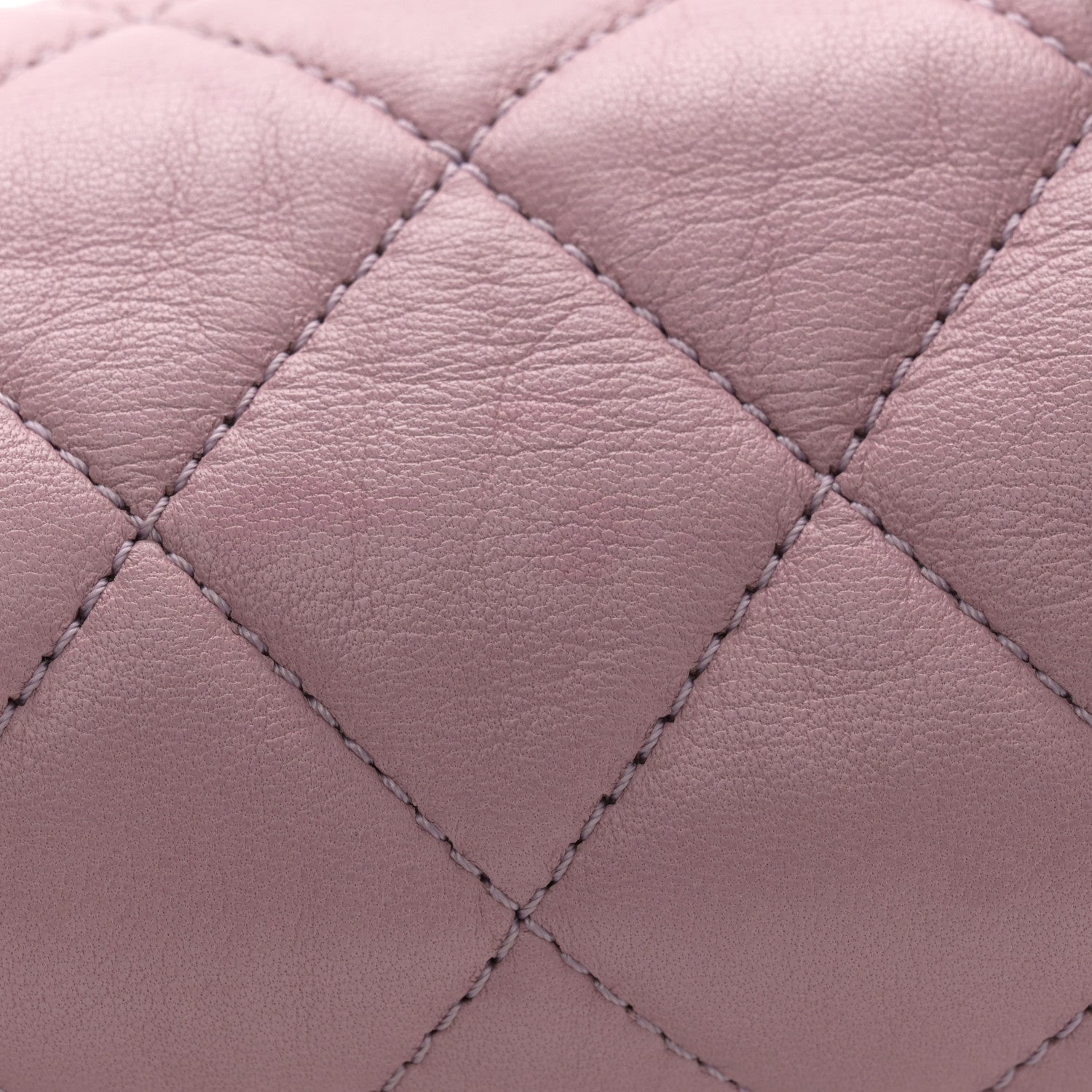 Chanel Lambskin Quilted Bi-Color Medium Single Flap Light Purple 11 of 13