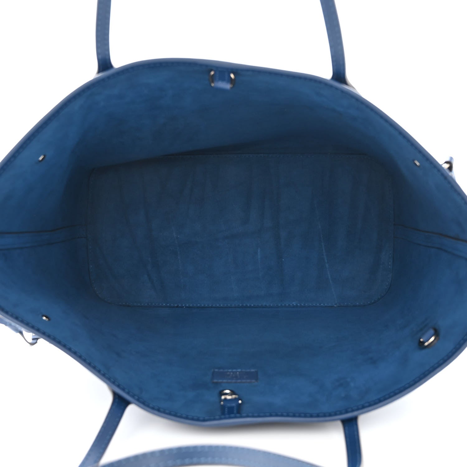 Louis Vuitton Epi Neverfull MM Indigo 6 of 11