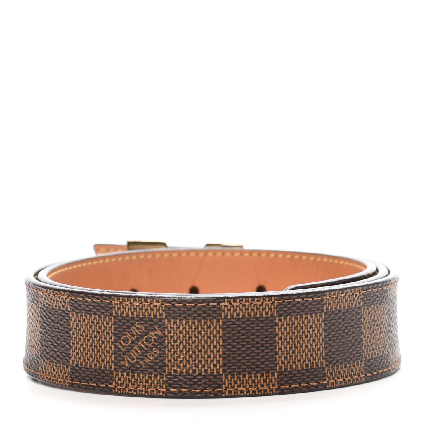 Damier Ebene Essential V Belt 80 32