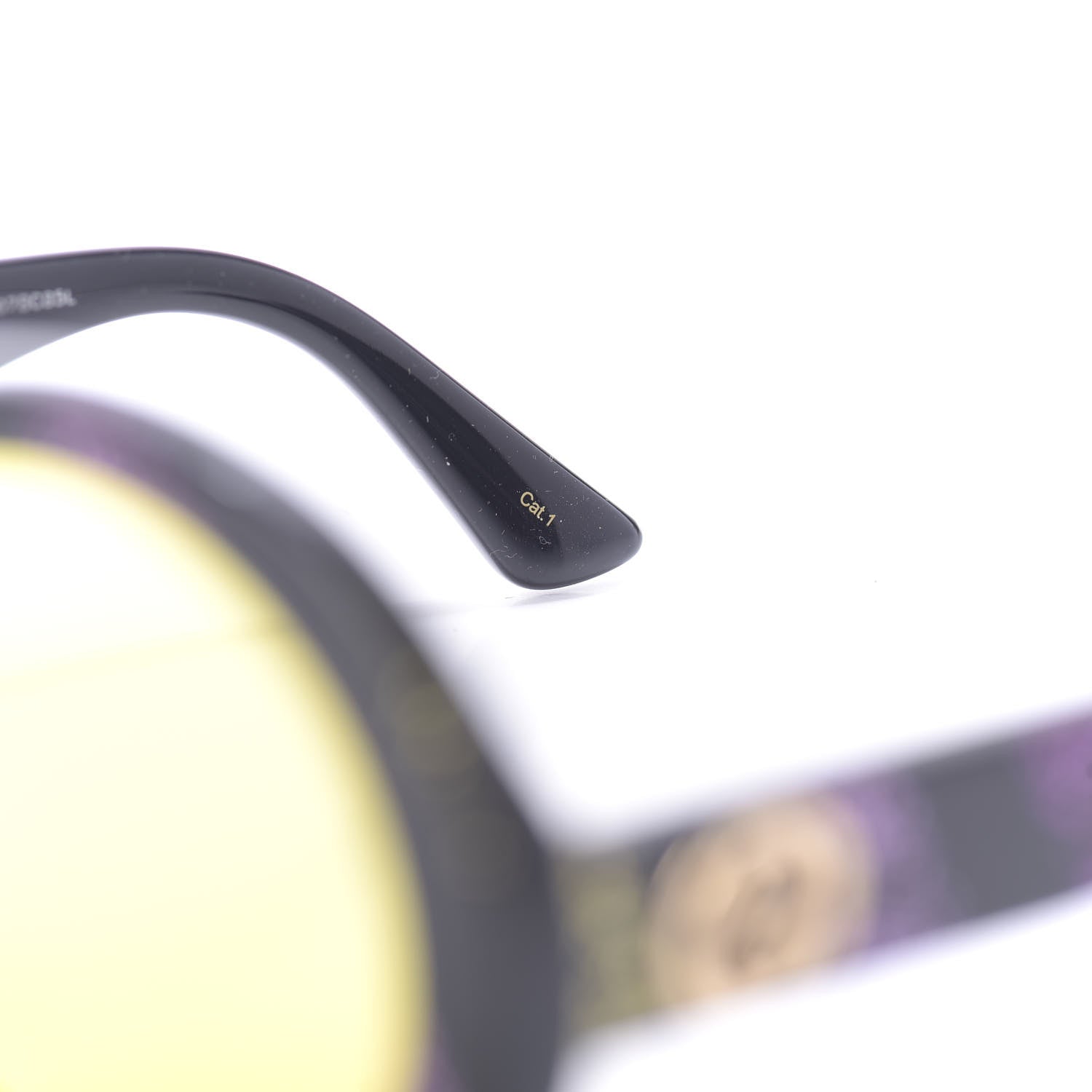 Gucci Acetate Round Glitter GG0319S Sunglasses Rainbow 7 of 11