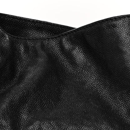 Chanel Glazed Calfskin Modern Chain Tote Black 8 of 14