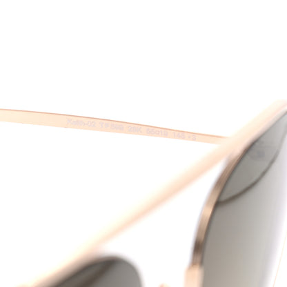 Tom Ford Metal Keith Aviator Sunglasses TF599 Brown 6 of 7