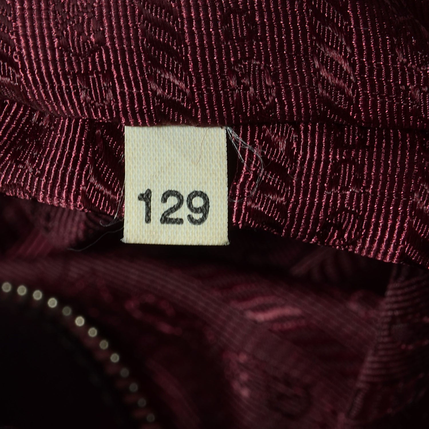Prada Nappa Mordore Hobo Lampone 7 of 10