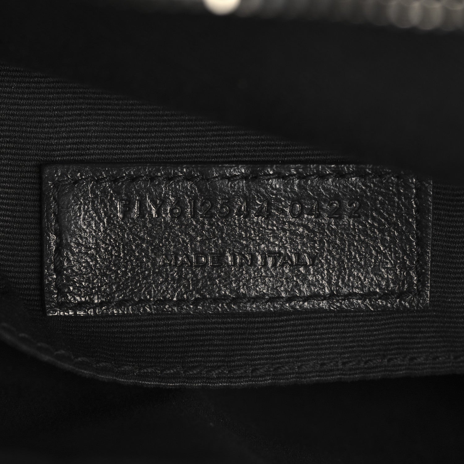 Saint Laurent Calfskin Matelasse Monogram Lou Camera Bag Black 7 of 13