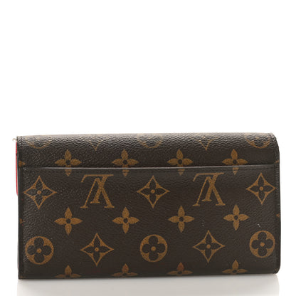 Louis Vuitton Monogram Sarah Wallet NM Coquelicot 3 of 13