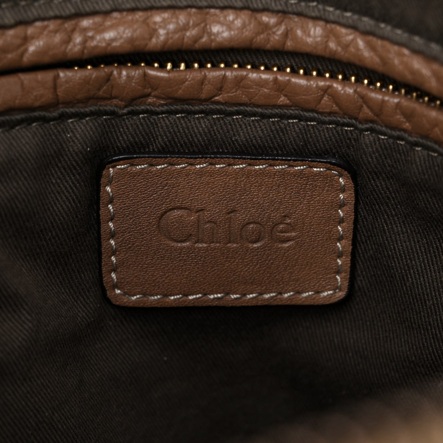 Calfskin Medium Marcie Satchel Barbour Khaki