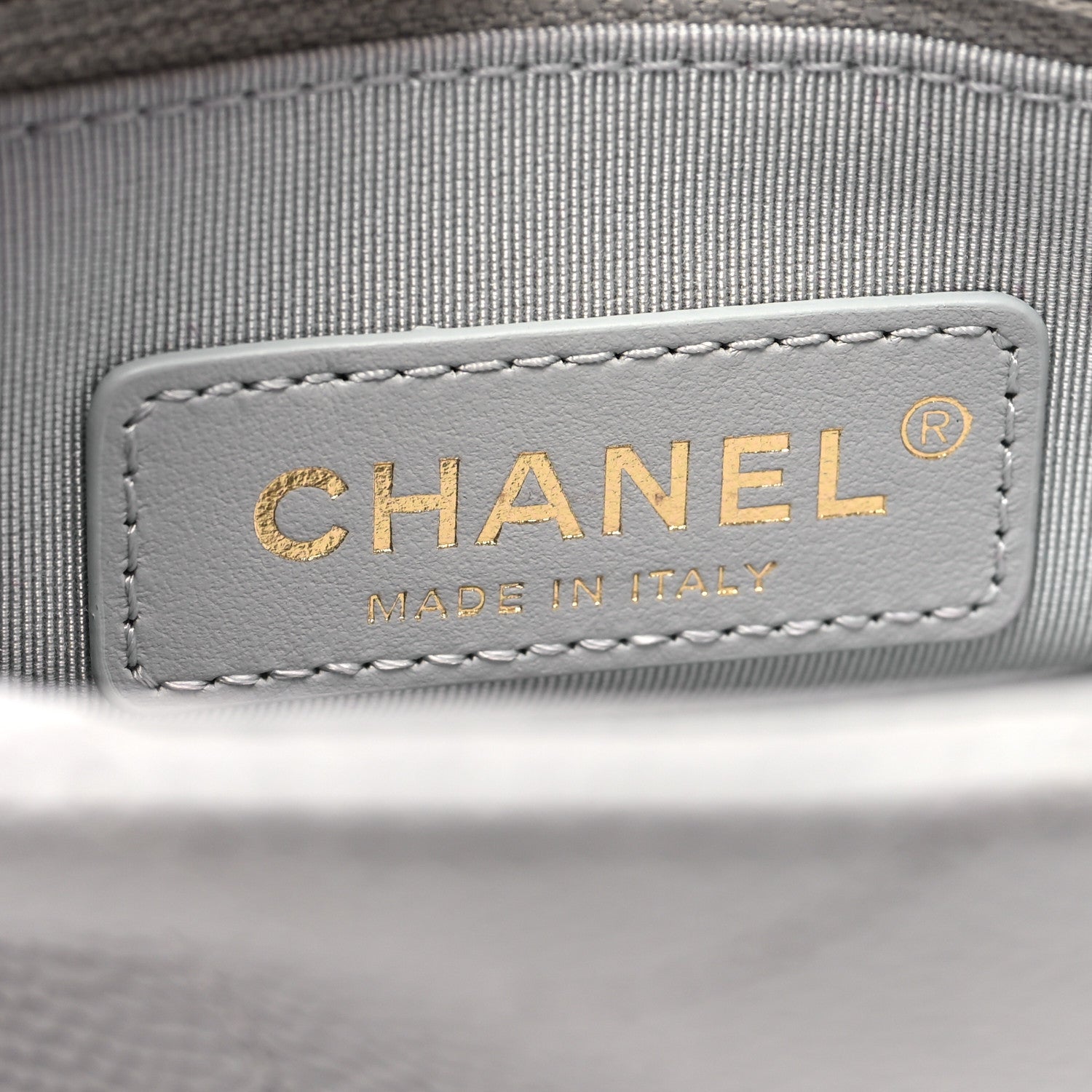 Chanel Caviar Quilted City Walk Flap Light Grey 6 of 10