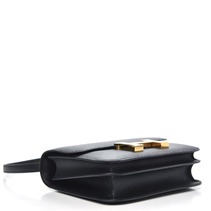 Hermes Epsom Constance 18 Black 4 of 10
