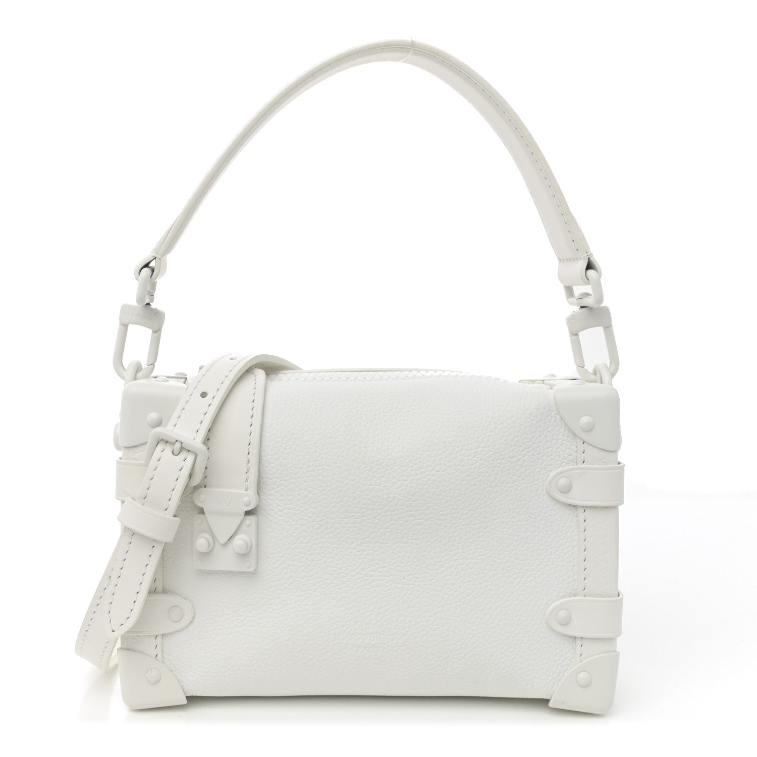 Louis Vuitton Calfskin Side Trunk PM Off White 1 of 9