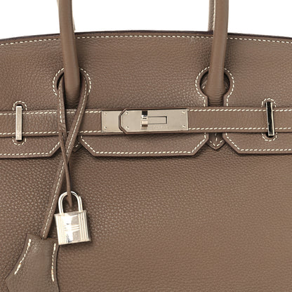 Hermes Togo Birkin 30 Etoupe 8 of 12
