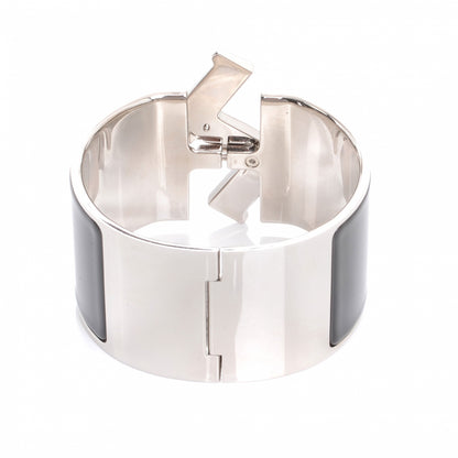 Hermes Enamel Extra Wide Clic Clac H Bracelet PM Black 6 of 6