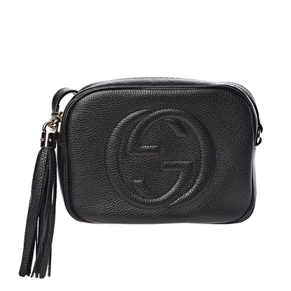 Gucci Pebbled Calfskin Small Soho Disco Bag Black 1 of 10