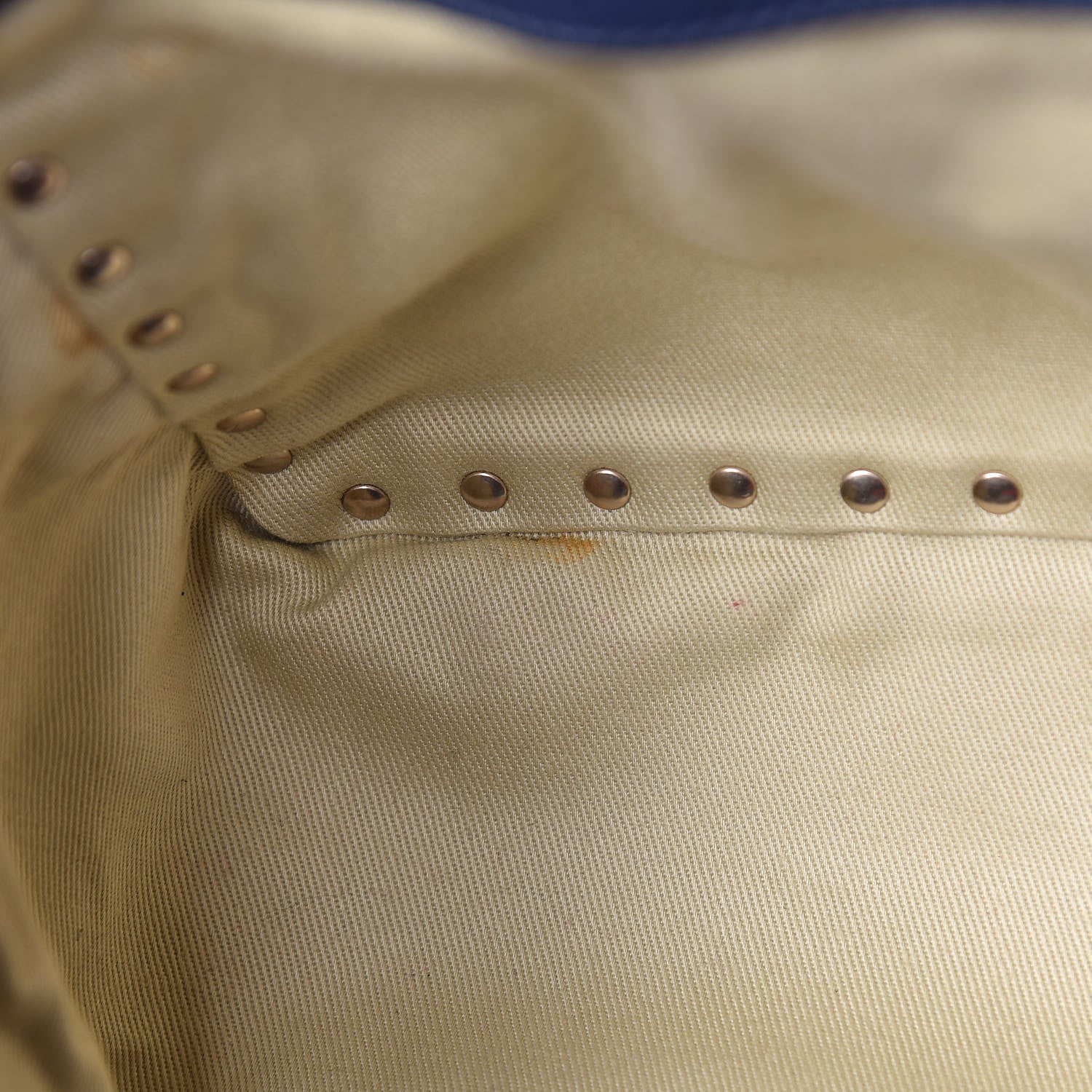 Valentino Garavani Vitello Small Rockstud Tote Marine 8 of 11
