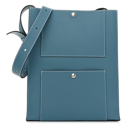 Hermes Evercolor Cab’H Tote Bag Bleu Jean 1 of 9
