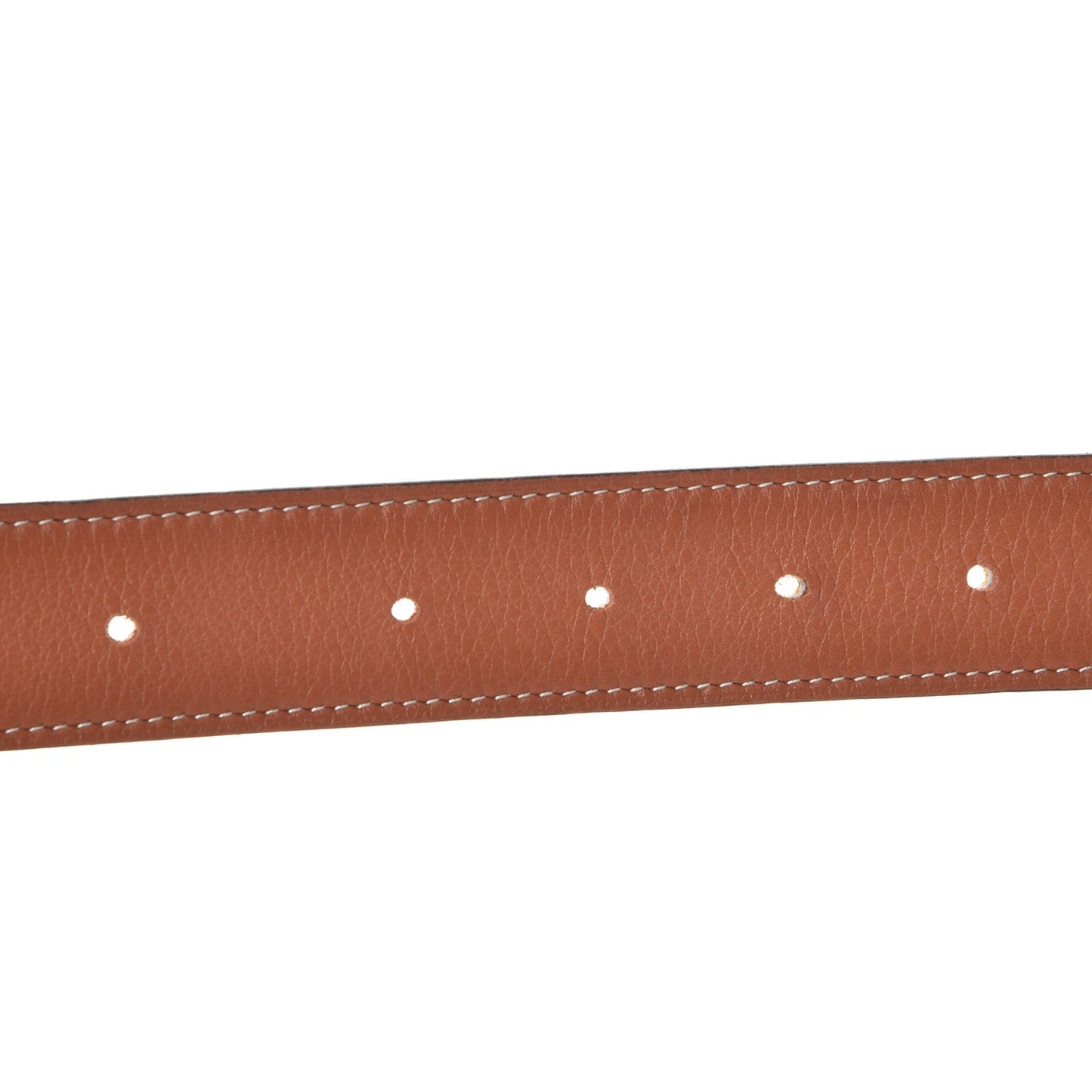 Swift Epsom 32mm Belt Strap 95 Mangue Gold