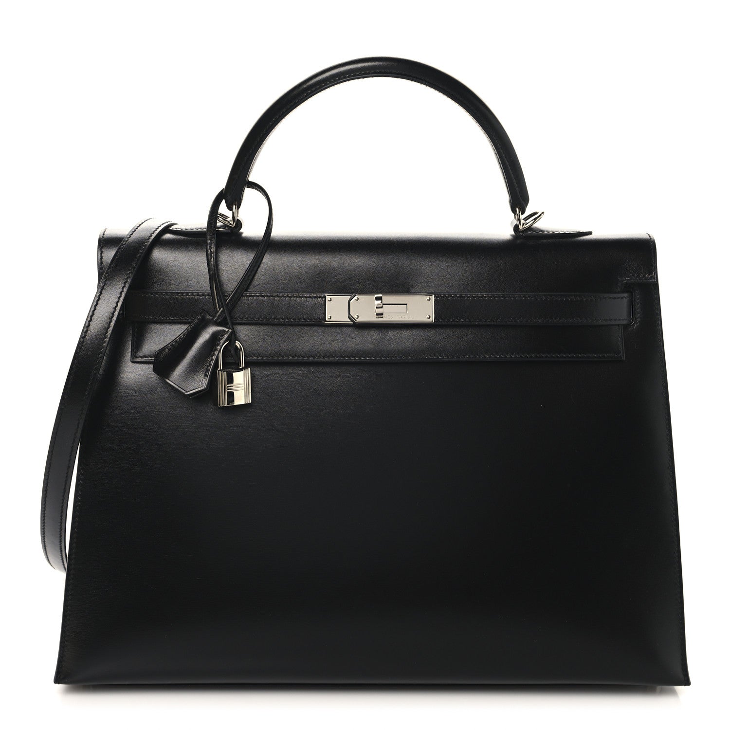 Hermes Box Kelly Sellier 35 Black 1 of 14