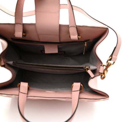 Gucci Calfskin Matelasse GucciGhost Small GG Marmont Tote Perfect Pink Rosa Ivory 4 of 10