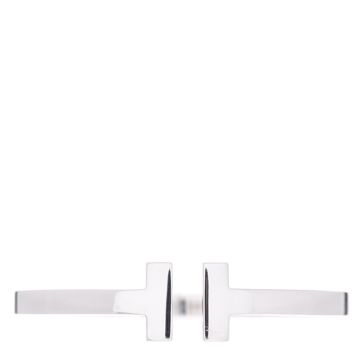 Tiffany Sterling Silver T Square Bracelet 1 of 4