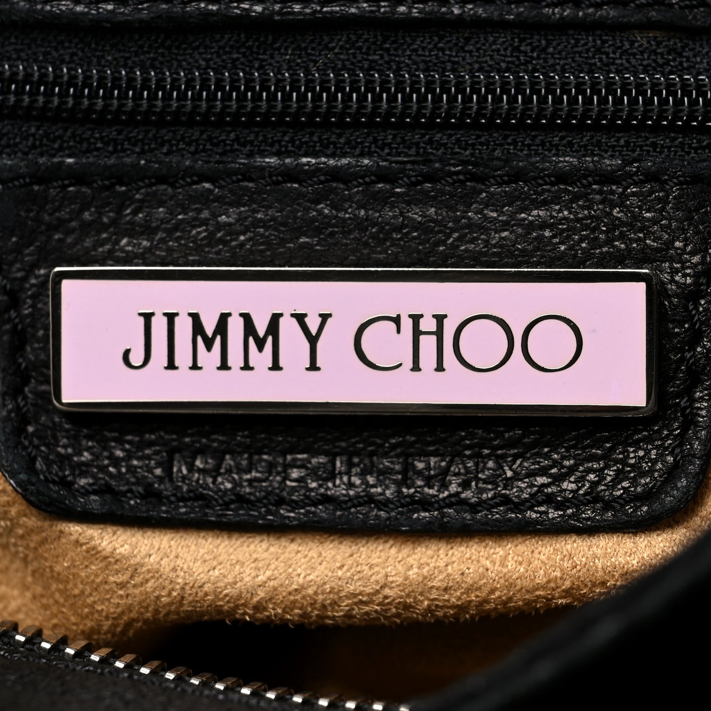 Calfskin Studded Small Sky Hobo Black