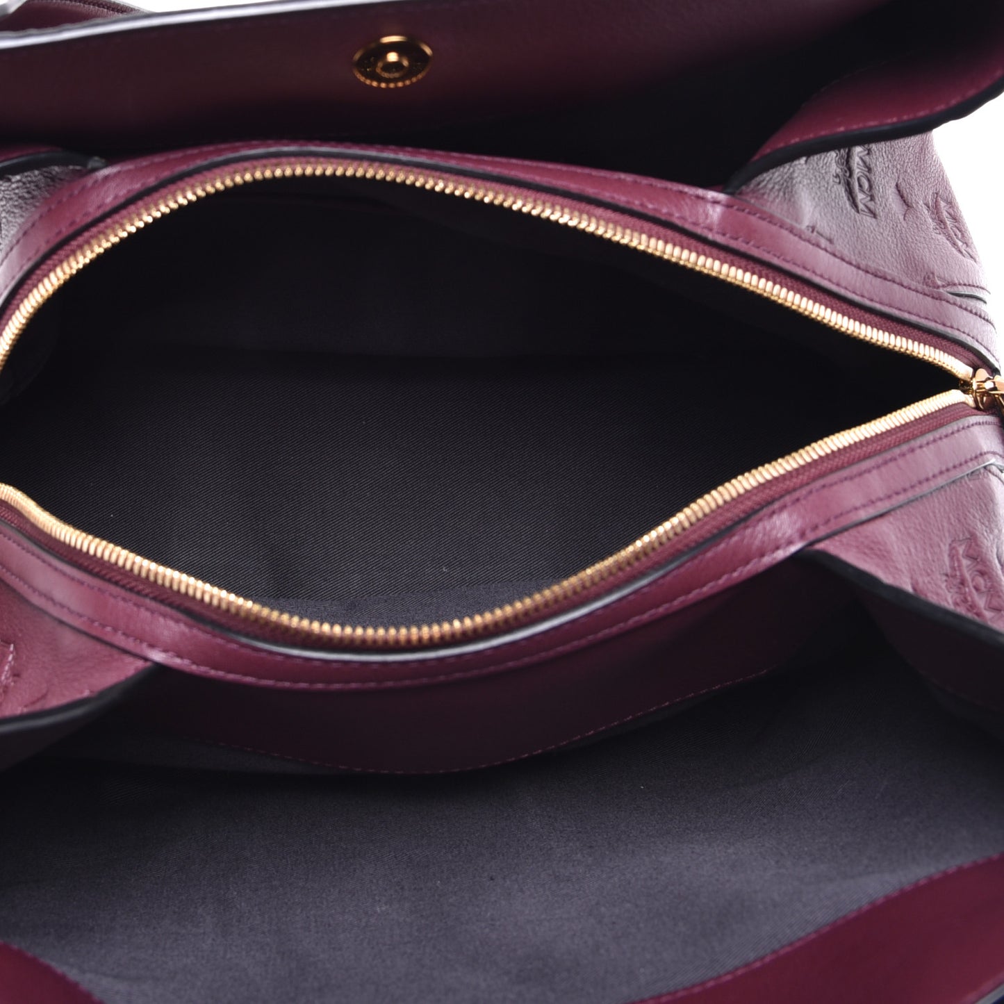 Calfskin Ottomar Monogram Essential Hobo Rustic Brown
