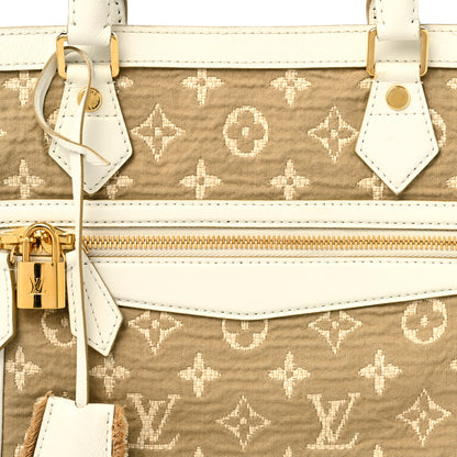 Louis Vuitton Monogram Sabbia Cabas MM White 8 of 10