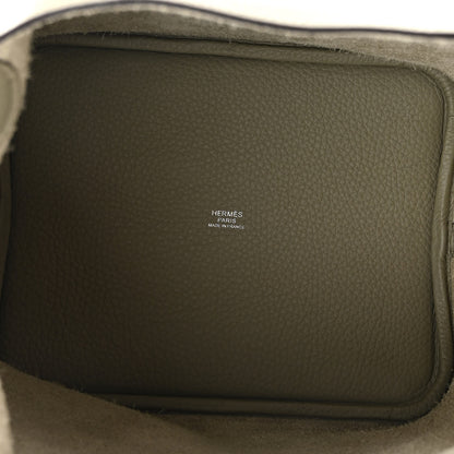 Hermes Taurillon Clemence Picotin Lock 22 MM Sauge 5 of 10