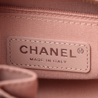 Chanel Aged Calfskin Quilted Small Gabrielle Hobo Pink 5 of 7