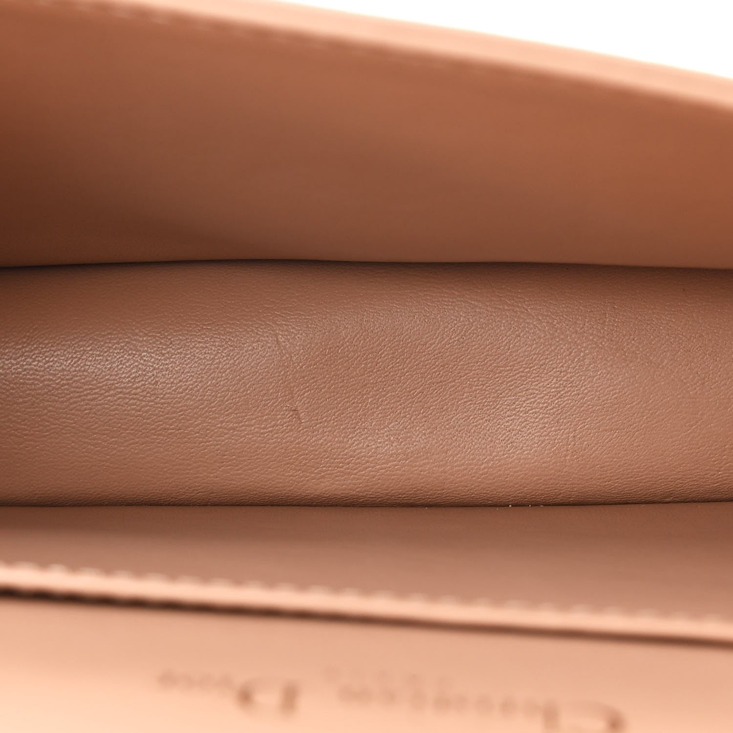 Christian Dior Patent Cannage Lady Dior Chain Wallet Rose Clair 6 of 15