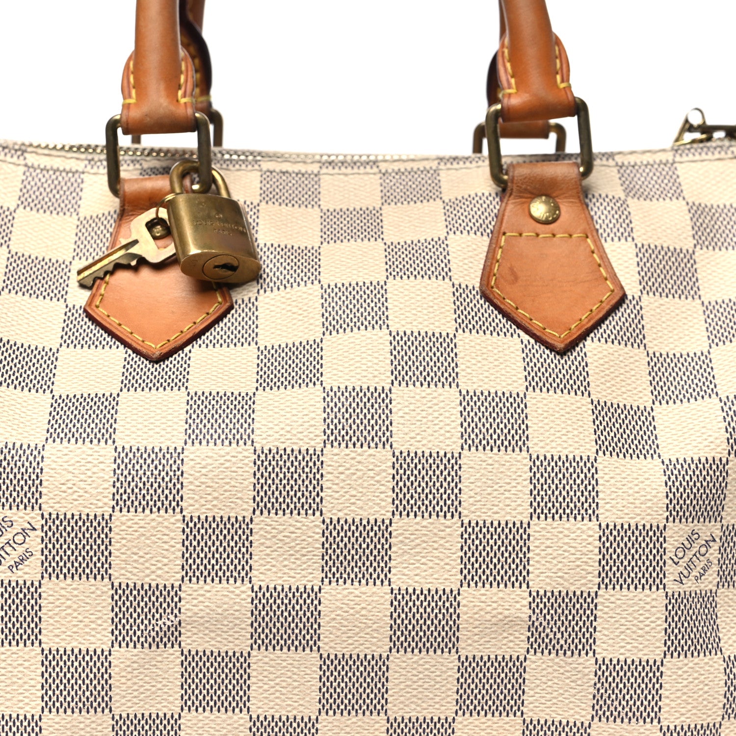 Louis Vuitton Damier Azur Speedy Bandouliere 25 8 of 13
