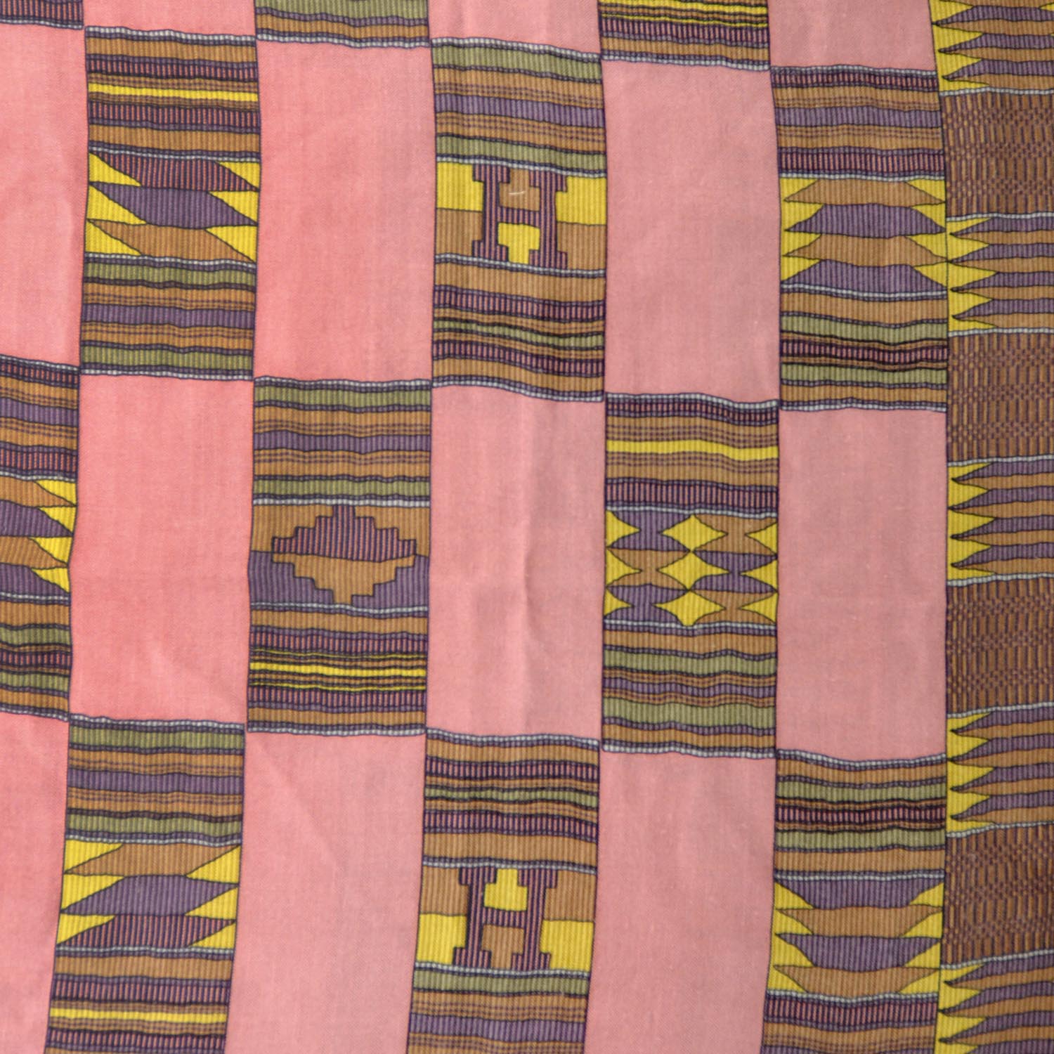 Hermes Cashmere Silk Geometric Shawl 140 1 of 5